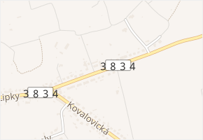 Šumická v obci Pozořice - mapa ulice