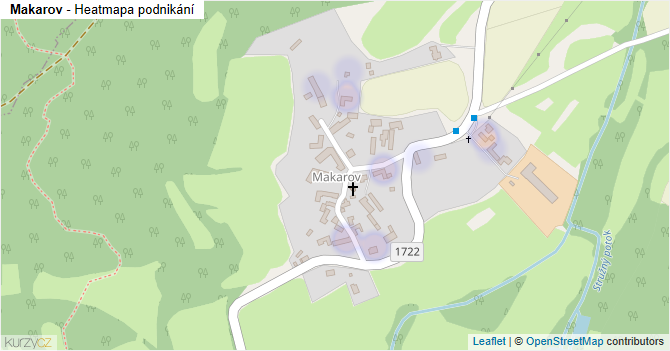 Makarov - mapa podnikání