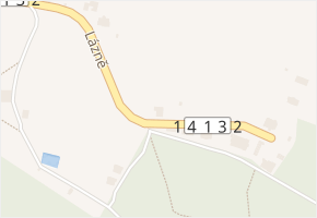 Lázně v obci Prachatice - mapa ulice