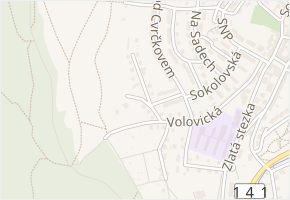 Luční v obci Prachatice - mapa ulice