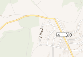 Přímá v obci Prachatice - mapa ulice