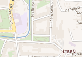 Andrštova v obci Praha - mapa ulice