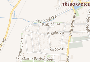 Babiččina v obci Praha 1 - mapa ulice