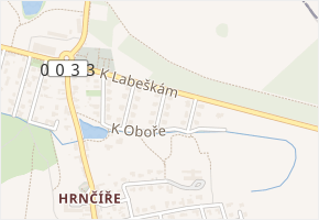 Babočková v obci Praha 10 - mapa ulice
