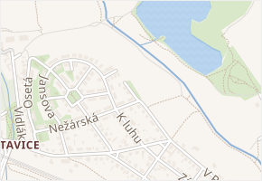 Bartoňkova v obci Praha - mapa ulice