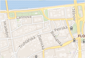 Barvířská v obci Praha - mapa ulice