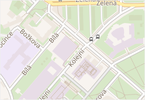 Bechyňova v obci Praha 4 - mapa ulice