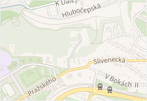 Bednářova v obci Praha - mapa ulice