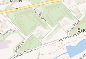 Bouřilova v obci Praha - mapa ulice