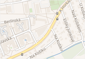 Bratislavská v obci Praha 4 - mapa ulice