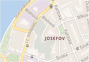 Břehová v obci Praha 10 - mapa ulice