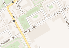 Brichtova v obci Praha - mapa ulice