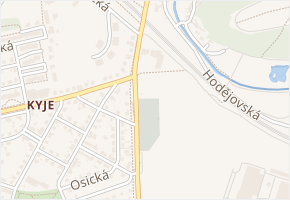 Broumarská v obci Praha - mapa ulice
