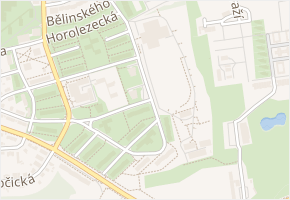Bruslařská v obci Praha - mapa ulice