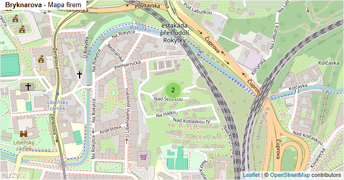 Bryknarova - mapa firem
