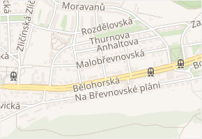 Bubnova v obci Praha - mapa ulice