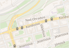 Budovcova v obci Praha 8 - mapa ulice