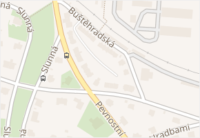 Buštěhradská v obci Praha - mapa ulice
