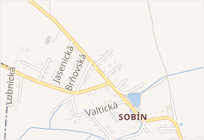 Bzenecká v obci Praha - mapa ulice
