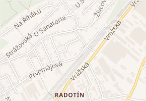 Čedičová v obci Praha - mapa ulice