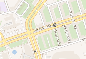 Čeljabinská v obci Praha - mapa ulice