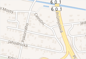 Celniční v obci Praha - mapa ulice