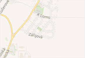 Červnová v obci Praha - mapa ulice