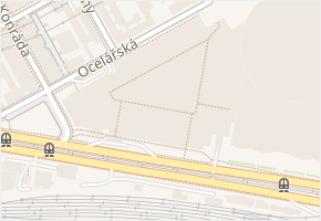 Českomoravská v obci Praha - mapa ulice
