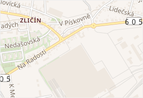 Chabská v obci Praha - mapa ulice