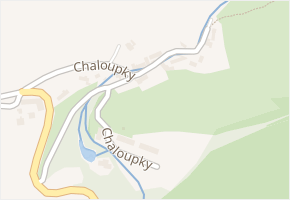 Chaloupky v obci Praha 6 - mapa ulice