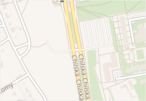 Chilská v obci Praha - mapa ulice