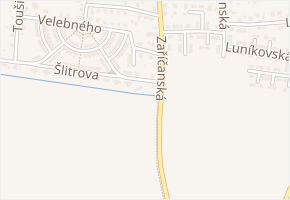 Chyjická v obci Praha - mapa ulice