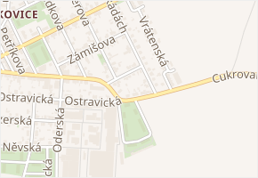 Církova v obci Praha - mapa ulice