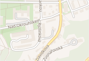 Davídkova v obci Praha 8 - mapa ulice
