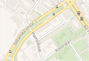 Děkanská vinice I v obci Praha - mapa ulice