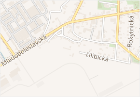 Dětenická v obci Praha - mapa ulice
