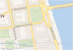 Dienzenhoferovy sady v obci Praha 6 - mapa ulice