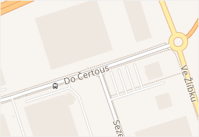 Do Čertous v obci Praha 2 - mapa ulice