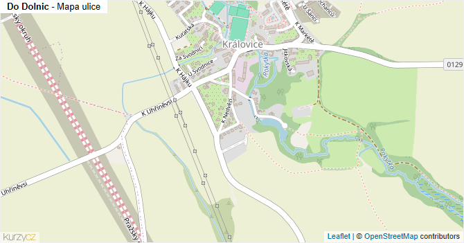 Do Dolnic - mapa ulice