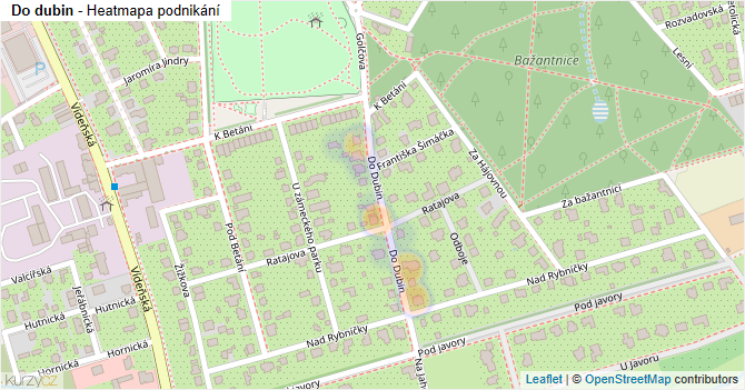 Do dubin - mapa podnikání