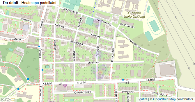 Do údolí - mapa podnikání