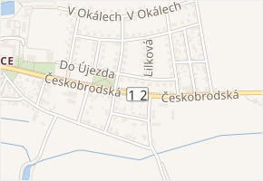 Do Újezda v obci Praha - mapa ulice