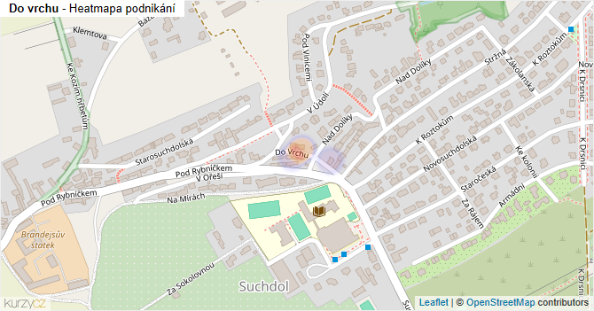 Do vrchu - mapa podnikání