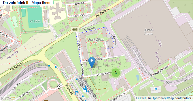 Do zahrádek II - mapa firem