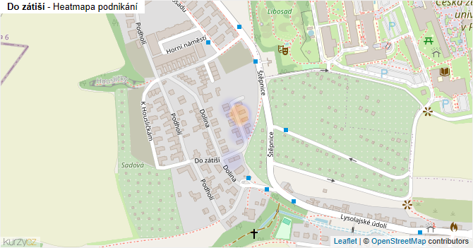 Do zátiší - mapa podnikání