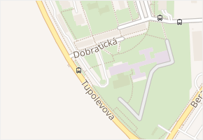 Dobratická v obci Praha 10 - mapa ulice