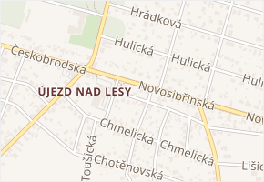 Dobrovická v obci Praha - mapa ulice