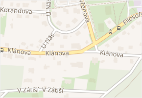 Dobrušská v obci Praha - mapa ulice