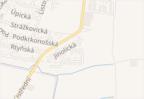 Dolnobranská v obci Praha 22 - mapa ulice