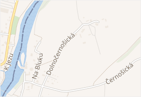 Dolnočernošická v obci Praha - mapa ulice